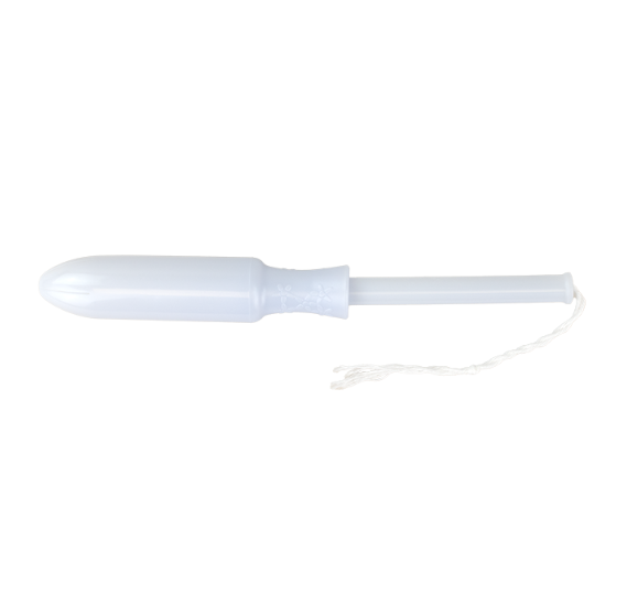 Dynarex Regular Tampons Plastic Applicator - Bulk, 6-9gr absorbency, 500/case (500 Count)