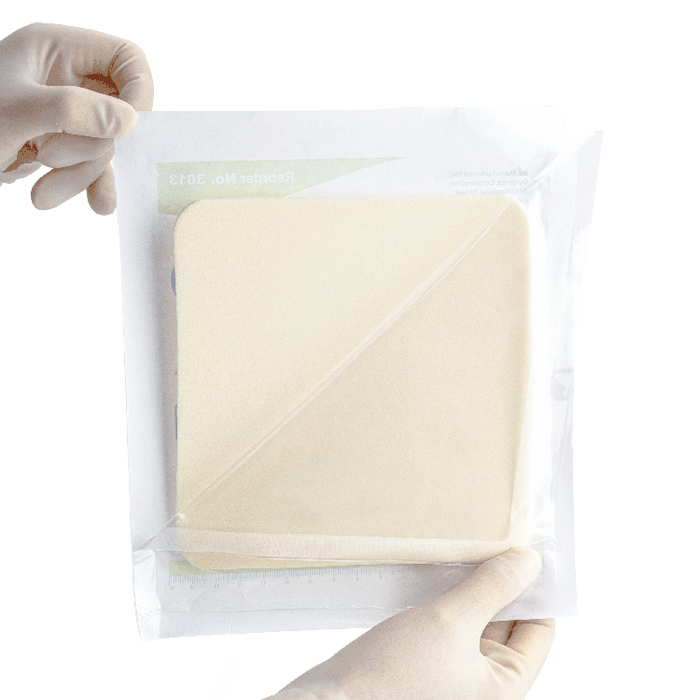 Dynarex CuraFoam - Foam Dressing, 6" x 6", 12/10/cs