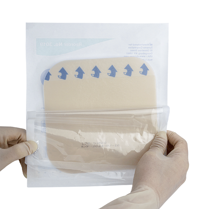 DynaDerm™ DynaDerm - Hydrocolloid Dressing - Extra Thin, 6" x 6", 12/5/cs