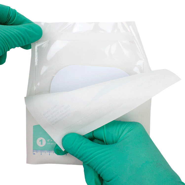 DynaDerm™ DynaDerm - Hydrocolloid Foam, 4" x 4", 12/5/cs