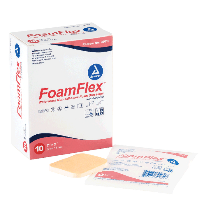 Dynarex FoamFlex - Non-Adhesive Waterproof Foam (120 Count)