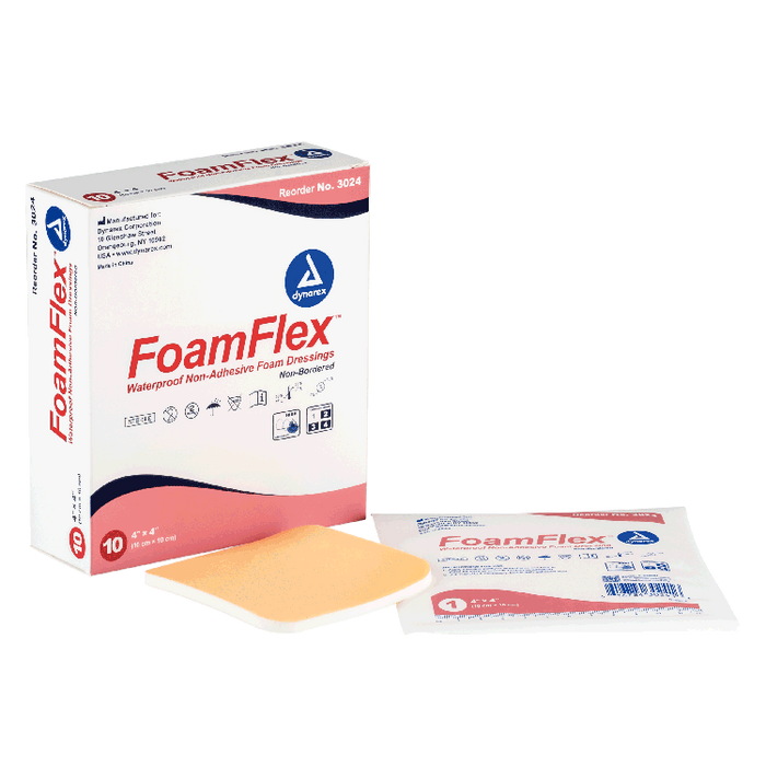 Dynarex FoamFlex - Non-Adhesive Waterproof Foam (120 Count)