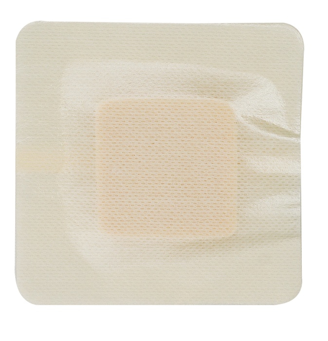 Dynarex DynaFoam AG - Bordered Silver Foam, 4" x 4", 10/10/cs