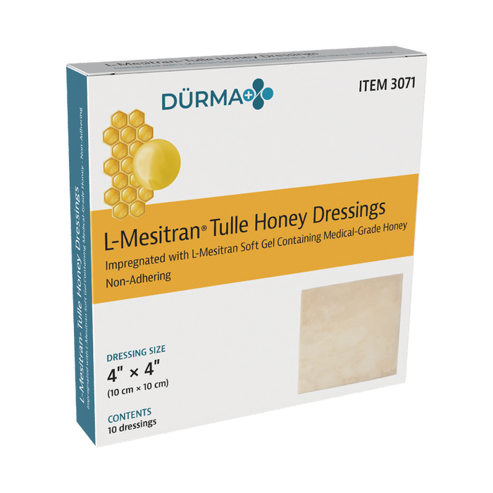 Dynarex L-Mesitran Tulle Honey Dressings (100 Count)