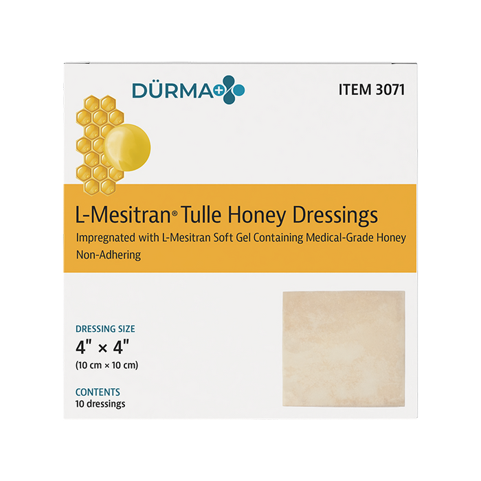 Dynarex L-Mesitran Tulle Honey Dressings (100 Count)