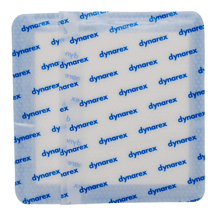 Dynarex DynaSorb - Super Absorbent Dressing, Non-Adhering, 6" x 6", 12/10/cs