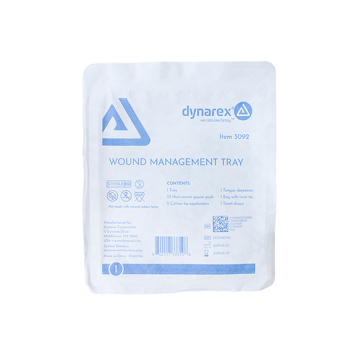 Dynarex Wound Management Tray (20 Count)
