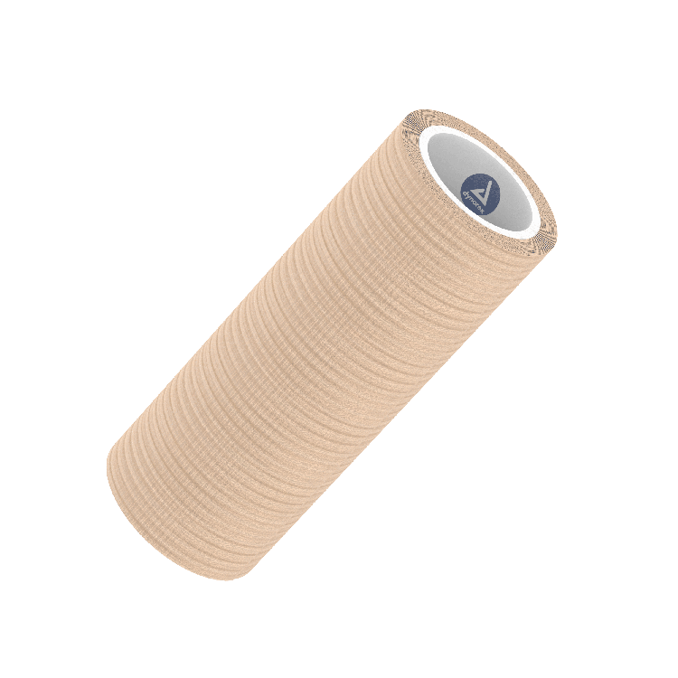 Dynarex Sensi Wrap, Self-Adherent - Latex Free, 4" x 5 yd Tan, 18/cs