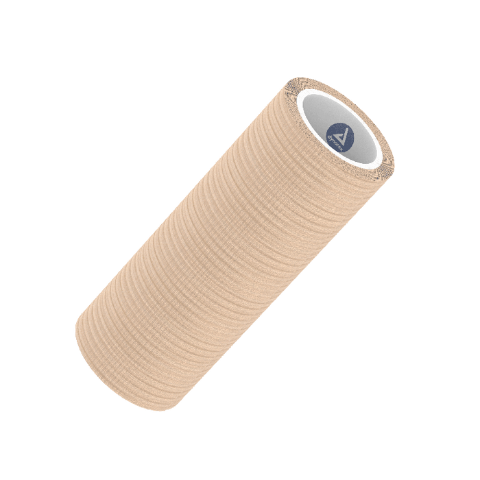 Dynarex Sensi Wrap, Self-Adherent - Latex Free, 4" x 5 yd Tan, 18/cs