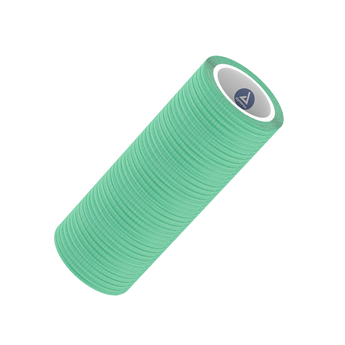 Dynarex Sensi Wrap, Self-Adherent, 4" x 5 yd Green, 18/cs