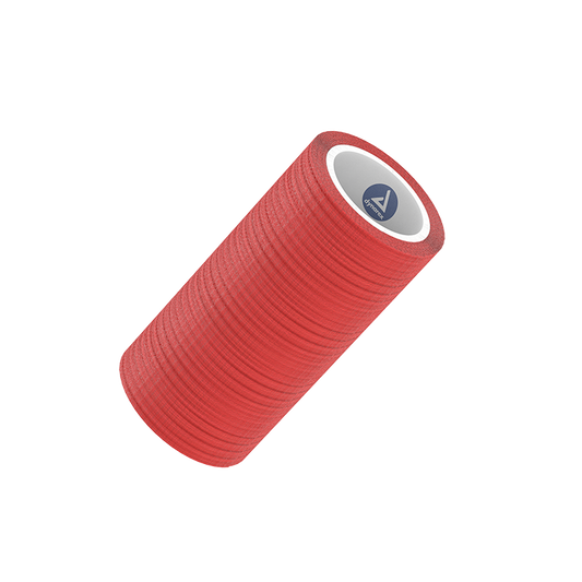 Dynarex Sensi Wrap, Self-Adherent, 3" x 5 yd Red, 24/cs