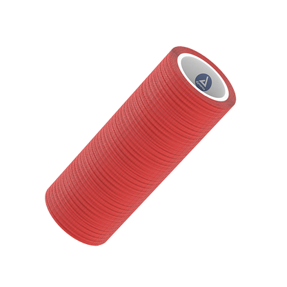 Dynarex Sensi Wrap, Self-Adherent, 4" x 5 yd Red, 18/cs