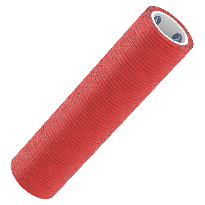 Dynarex Sensi Wrap, Self-Adherent, 6" x 5 yd Red, 12/cs