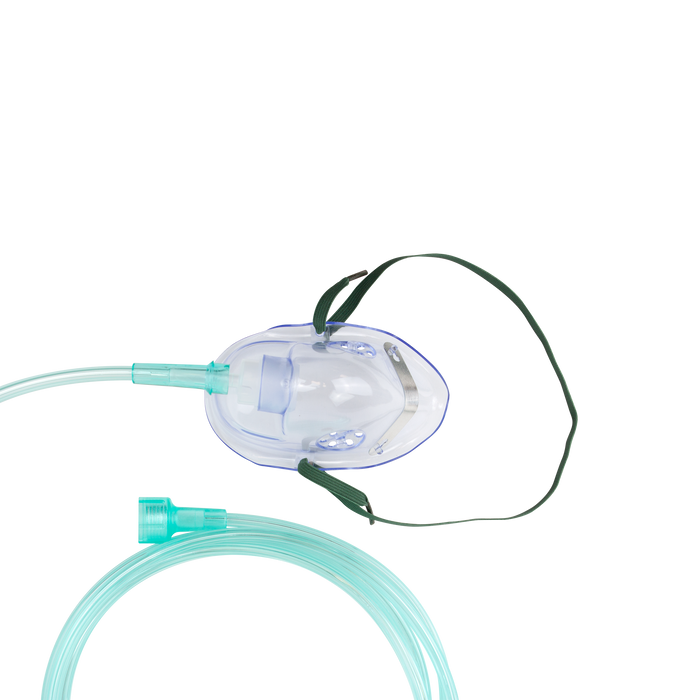 Dynarex Resp-O2 Medium-Concentration Elongated Masks (50 Count)