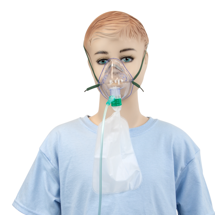 Dynarex Oxygen Masks - High Concentration, 50ea/cs (50 Count)