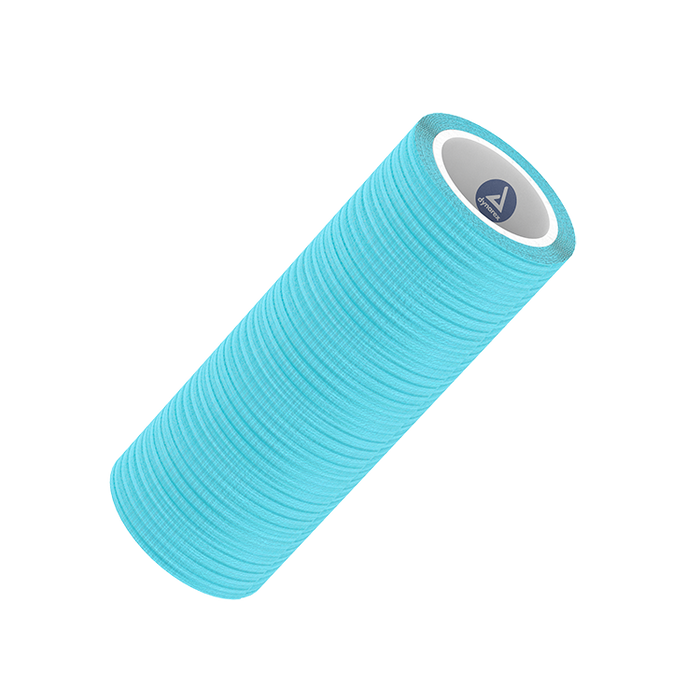 Dynarex Sensi Wrap, Self-Adherent, 4" x 5 yd Light Blue, 18/cs