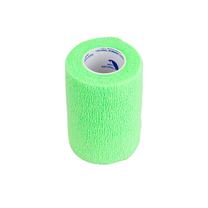 Dynarex Sensi Wrap, Self-Adherent Wrap- Latex Free, 1" x 5 yds Green, 30/Cs