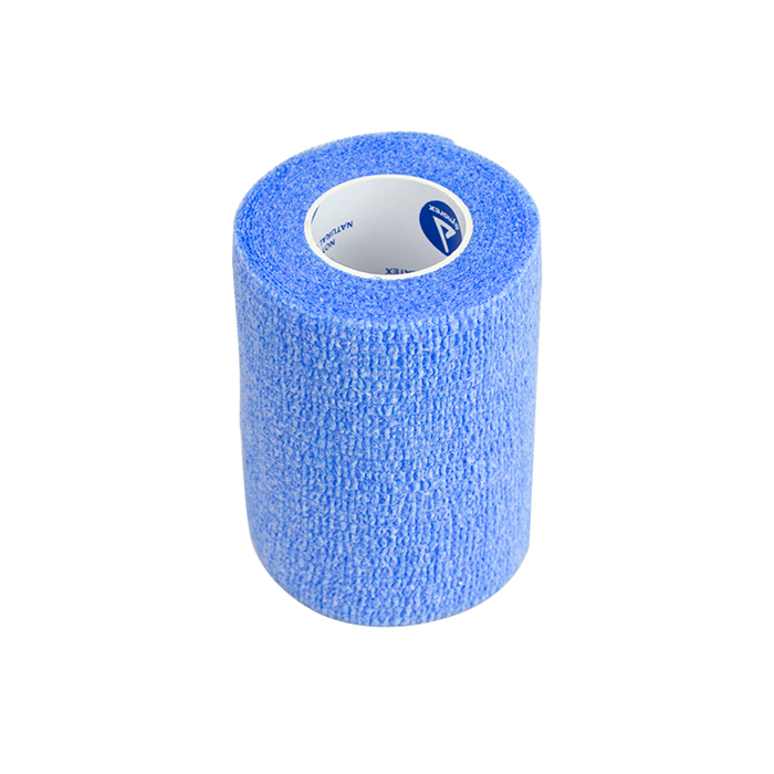 Dynarex Sensi Wrap, Self-Adherent Wrap - Latex Free, 1" x 5 yds Blue, 30/Cs