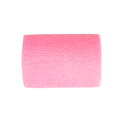 Dynarex Sensi Wrap, Self-Adherent Wrap - Latex Free, 1" x 5 yds Pink, 30/Cs