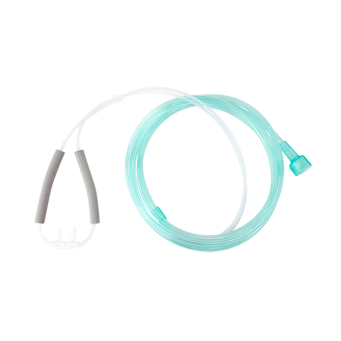 Dynarex Resp-O2 Nasal Oxygen Cannulas with Cushion Tips and Ultra Soft Ear Foam (50 Count)