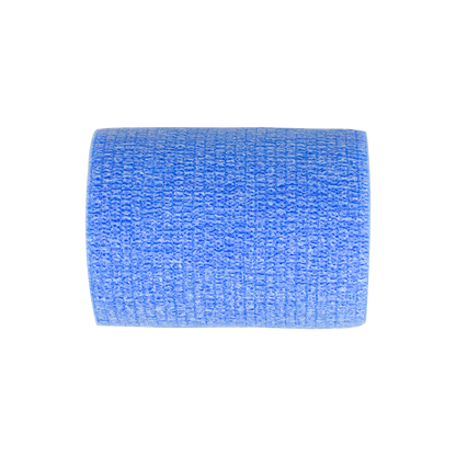 Dynarex Sensi Wrap, Self-Adherent Wrap - Latex Free, 3" X 5 yds Blue, 24/Cs