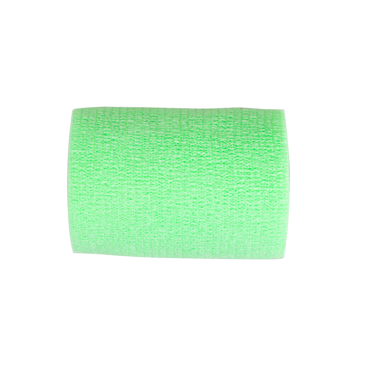 Dynarex Sensi Wrap, Self-Adherent - Latex Free, 4" X 5 yds Green, 18/Cs