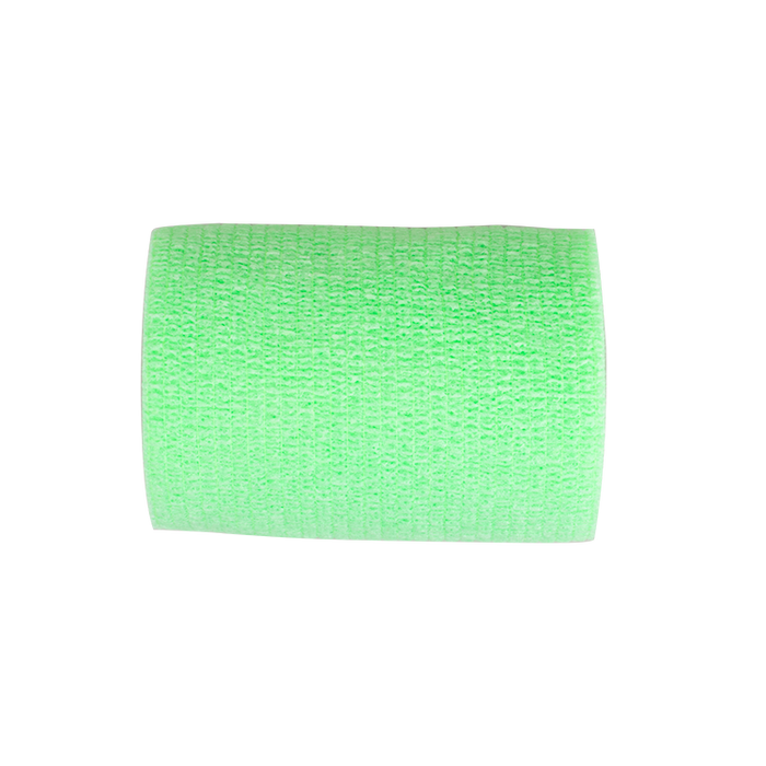 Dynarex Sensi Wrap, Self-Adherent - Latex Free, 4" X 5 yds Green, 18/Cs