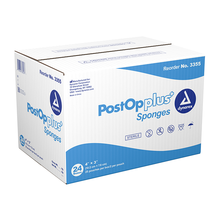 Post Op Plus Sponge