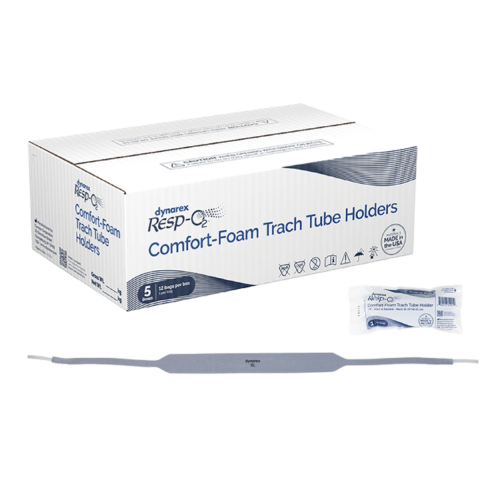 Dynarex Comfort-Foam Trach Tube Holder, 1-Piece (60 Count)