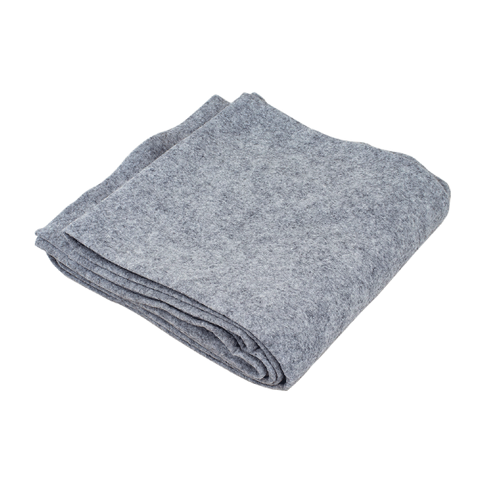 Dynarex Disposable Grey Blanket, 40" x 80", 24/cs