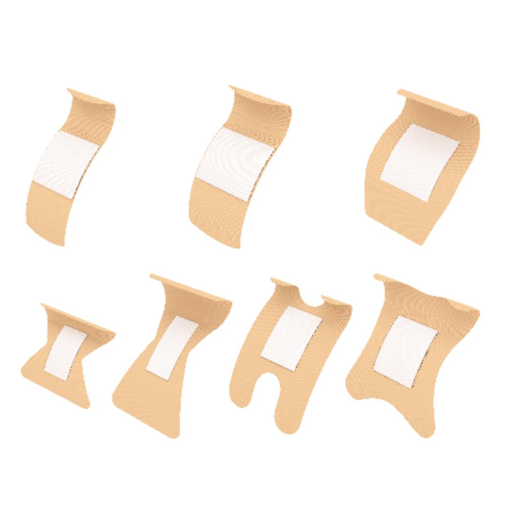 Adhesive Flexible Fabric Bandages