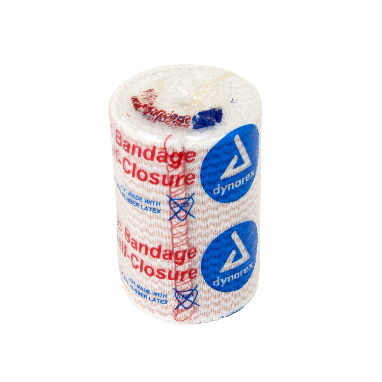 Dynarex Elastic Bandage w/ Self-Closure, 3" x 5 yd, 5/10/cs