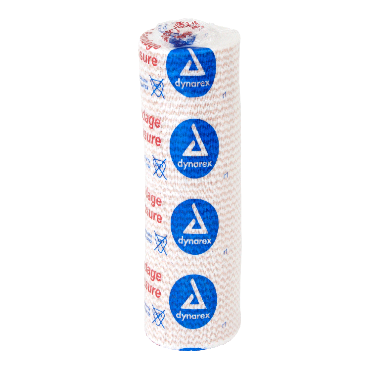 Dynarex Elastic Bandage w/ Self-Closure, 6" x 5 yd, 5/10/cs