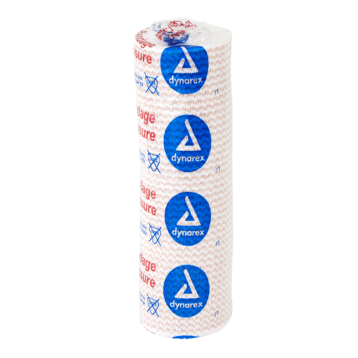 Dynarex Elastic Bandage w/ Self-Closure, 6" x 5 yd, 5/10/cs