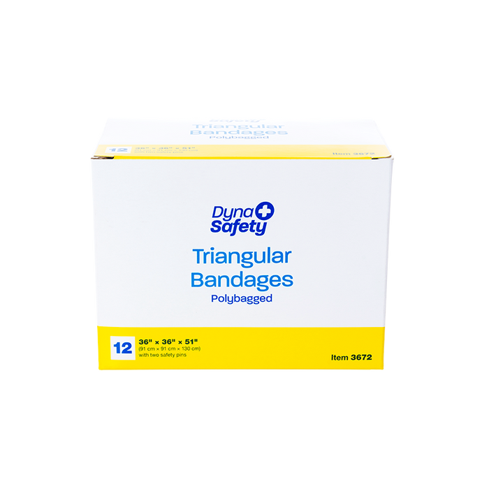 Dynarex Triangular Bandages (12 Count)