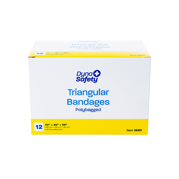 Dynarex Triangular Bandages (12 Count)