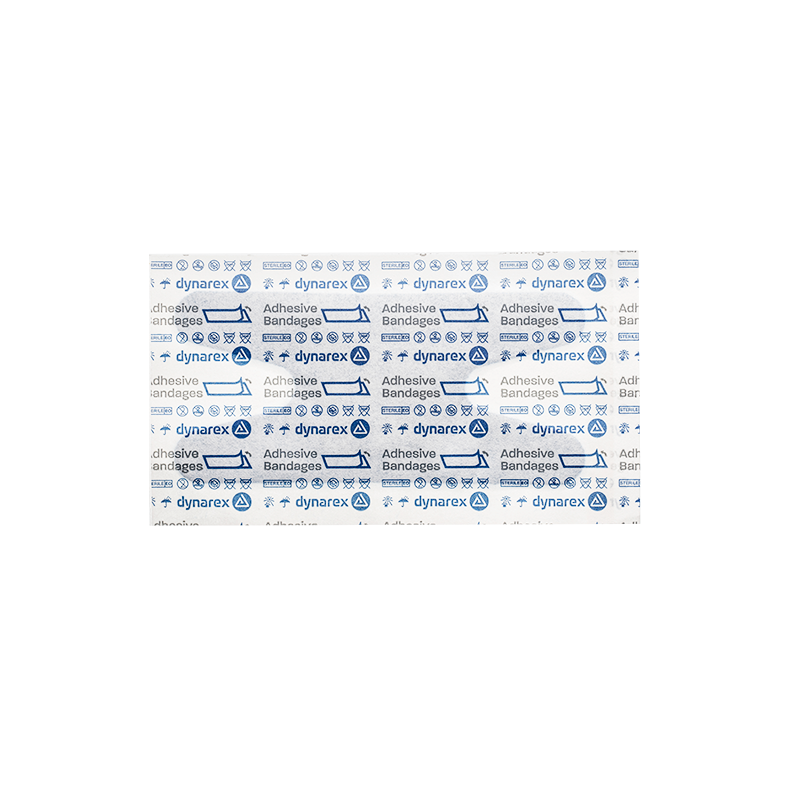 Blue Metal Detectable Woven Bandage