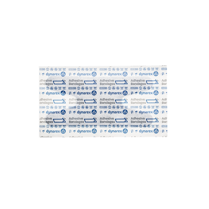 Blue Metal Detectable Woven Bandage