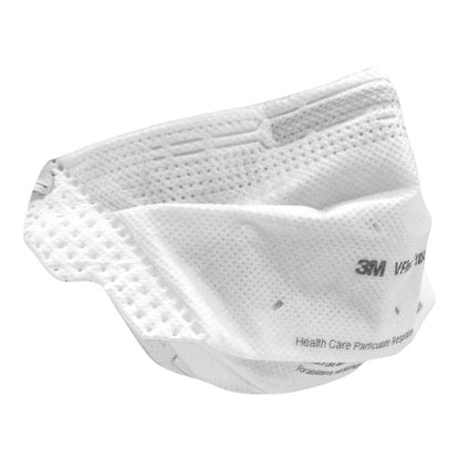 3M VFlex 1804 Healthcare NIOSH Surgical N95 Respirator Mask, Regular Size, 400 per Case