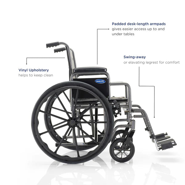 Invacare Essentials EX1 Manual Wheelchair