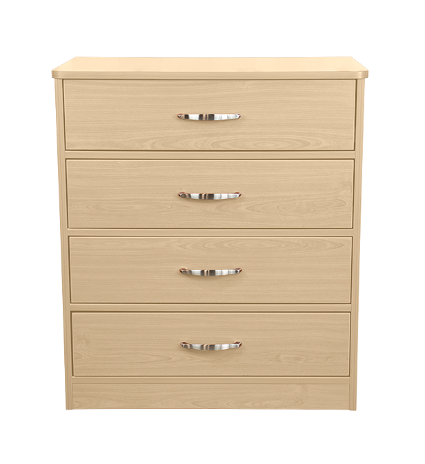 Dynarex Four Drawer Dresser, 1 Piece