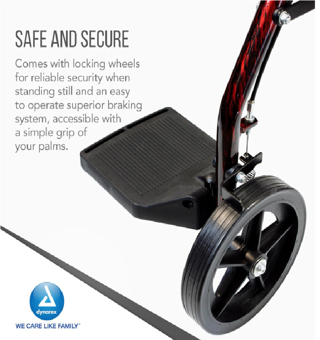 Dynarex DynaGo Duo Transport Rollator