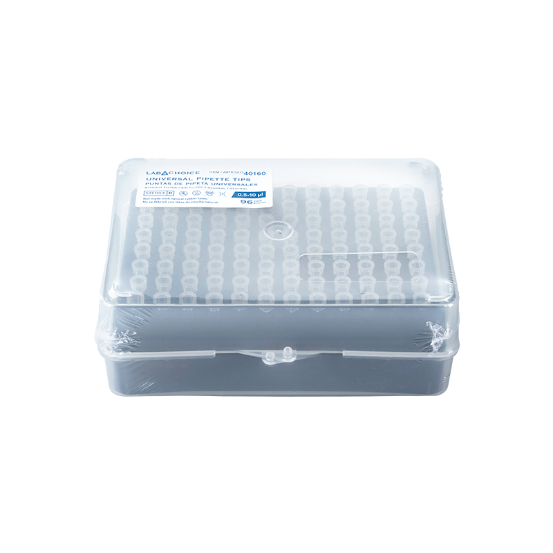 Dynarex Universal Pipette Tips without Filter, 96 tips/rack, 10racks/box, 5 bxs/case (4800 Count)