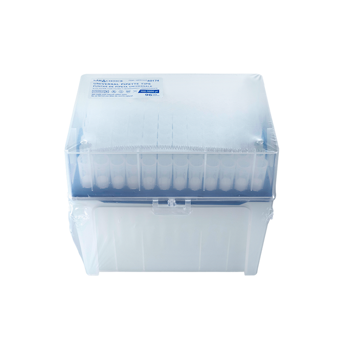 Dynarex Universal Pipette Tips with Filter, 96 tips/rack, 10racks/box, 5 bxs/case (4800 Count)