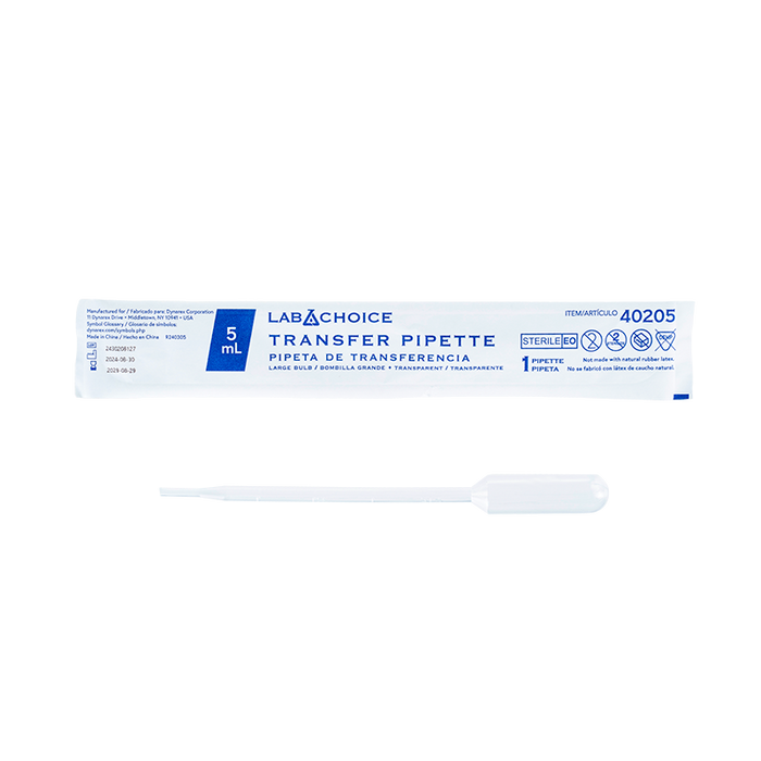 Dynarex Graduated Transfer Pipettes, Sterile (500 Count)