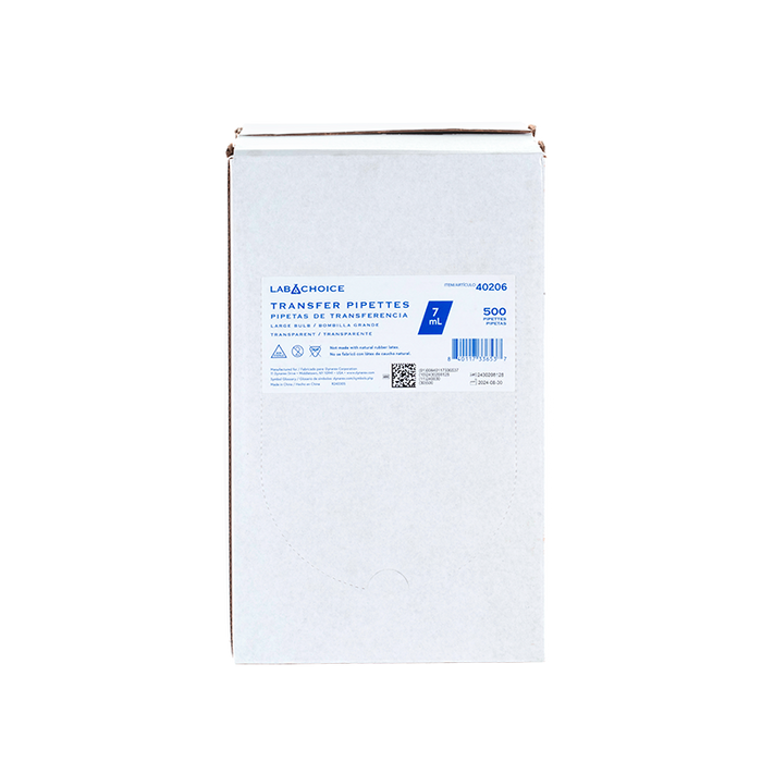 Dynarex Graduated Transfer Pipettes - 500ea/bag, 10bags/case (5000 Count)