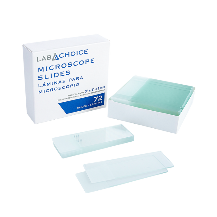Dynarex Microscope Slides - 72ea/bx, 20bxs/cs (1440 Count)