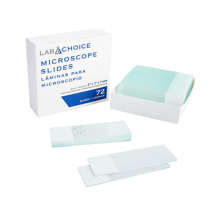 Dynarex Microscope Slides - 72ea/bx, 20bxs/cs (1440 Count)
