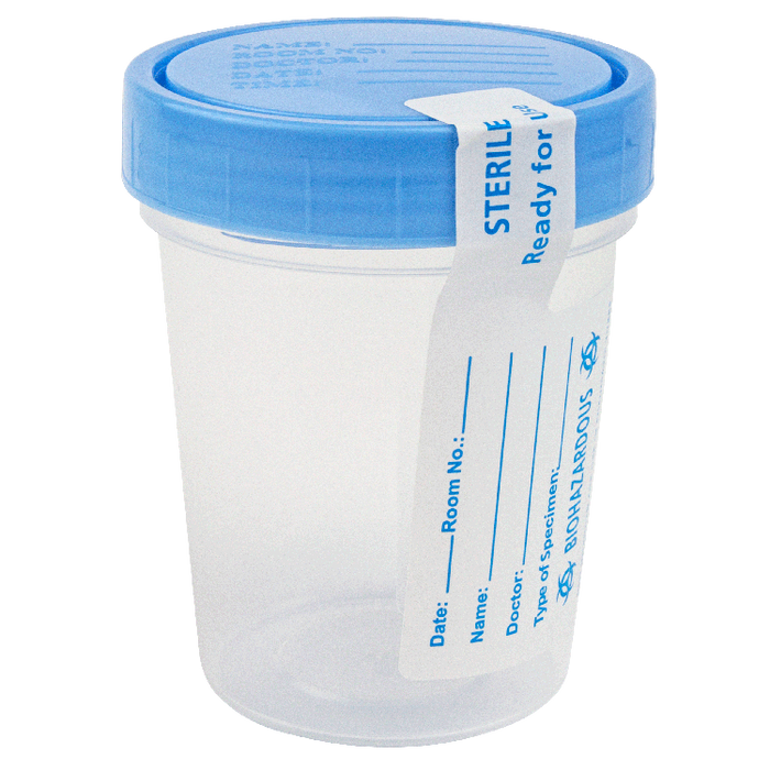 Dynarex Specimen Containers, 4 oz. Sterile (100 Count)