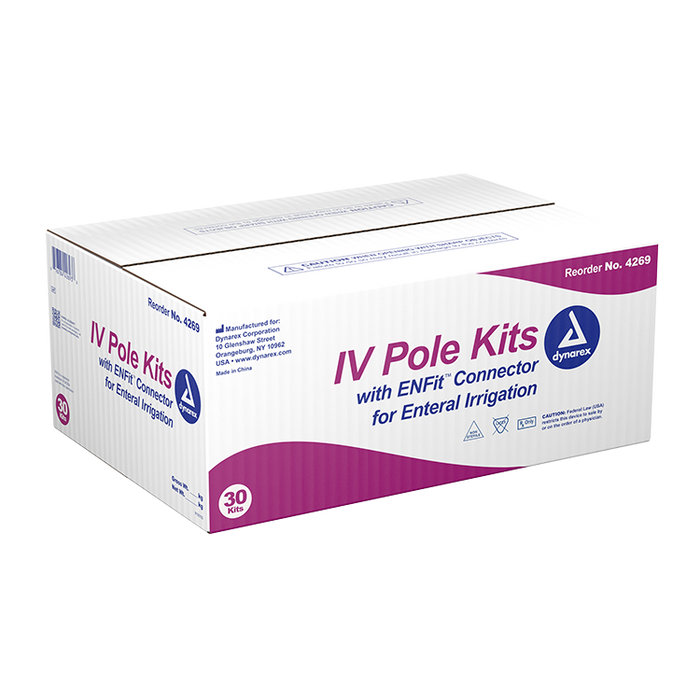 Dynarex IV Pole Kit (30 Count)